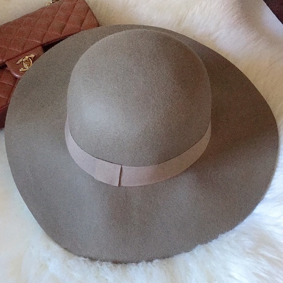 Women’s  Felt Wool Wide Brim Fedora Hat - Picture 1 of 5